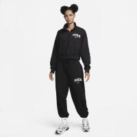 Nike Παντελόνι Γυναικείας Φόρμας Μαύρο Fleece