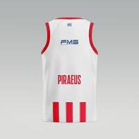 100 Years Anniversary OLYMPIACOS B.C. Away (Stripes) Jersey