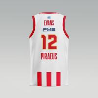 100 Years Anniversary OLYMPIACOS B.C. Away (Stripes) Jersey