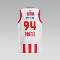100 Years Anniversary OLYMPIACOS B.C. Away (Stripes) Jersey