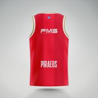 100 Years Anniversary OLYMPIACOS B.C. Kids Home (Red) Jersey