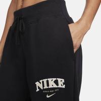 Nike Παντελόνι Γυναικείας Φόρμας Μαύρο Fleece