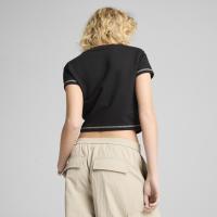 629806  DARE TO  Textured Baby Tee ΜΠΛΟΥΖΑΚΙ ΚΟΝΤΟΜΑΝΙΚΟ PUMA
