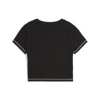 629806  DARE TO  Textured Baby Tee ΜΠΛΟΥΖΑΚΙ ΚΟΝΤΟΜΑΝΙΚΟ PUMA