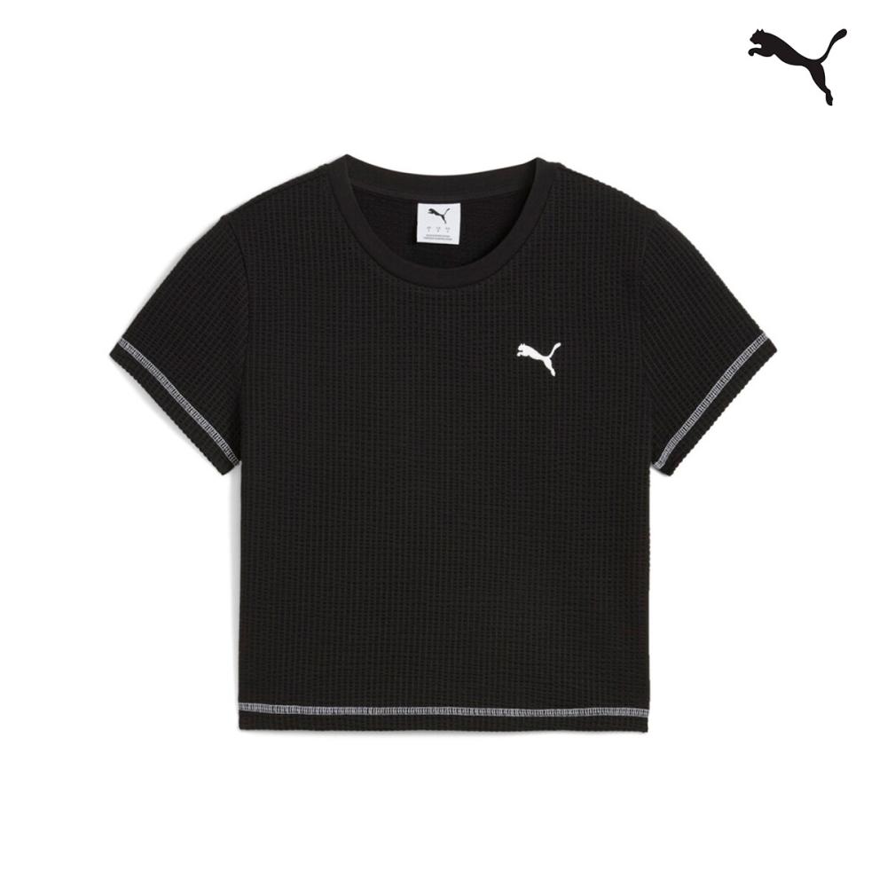 629806  DARE TO  Textured Baby Tee ΜΠΛΟΥΖΑΚΙ ΚΟΝΤΟΜΑΝΙΚΟ PUMA