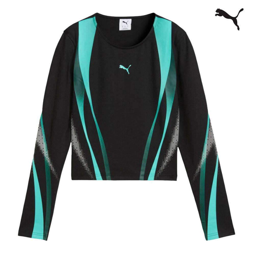 630810 DARE TO Long Sleeve Graphic Baby Tee ΜΠΛΟΥΖΑΚΙ ΚΟΝΤΟΜΑΝΙΚΟ PUMA