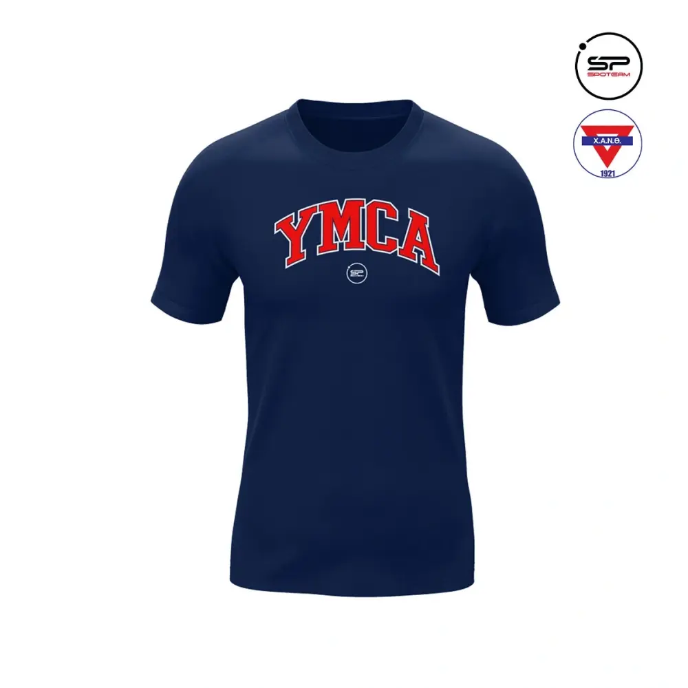 YMCA Classic Dark Blue T-Shirt Παιδικό