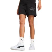 684984 ESS SCRIPT High-Waist Shorts 5" ΣΟΡΤ PUMA