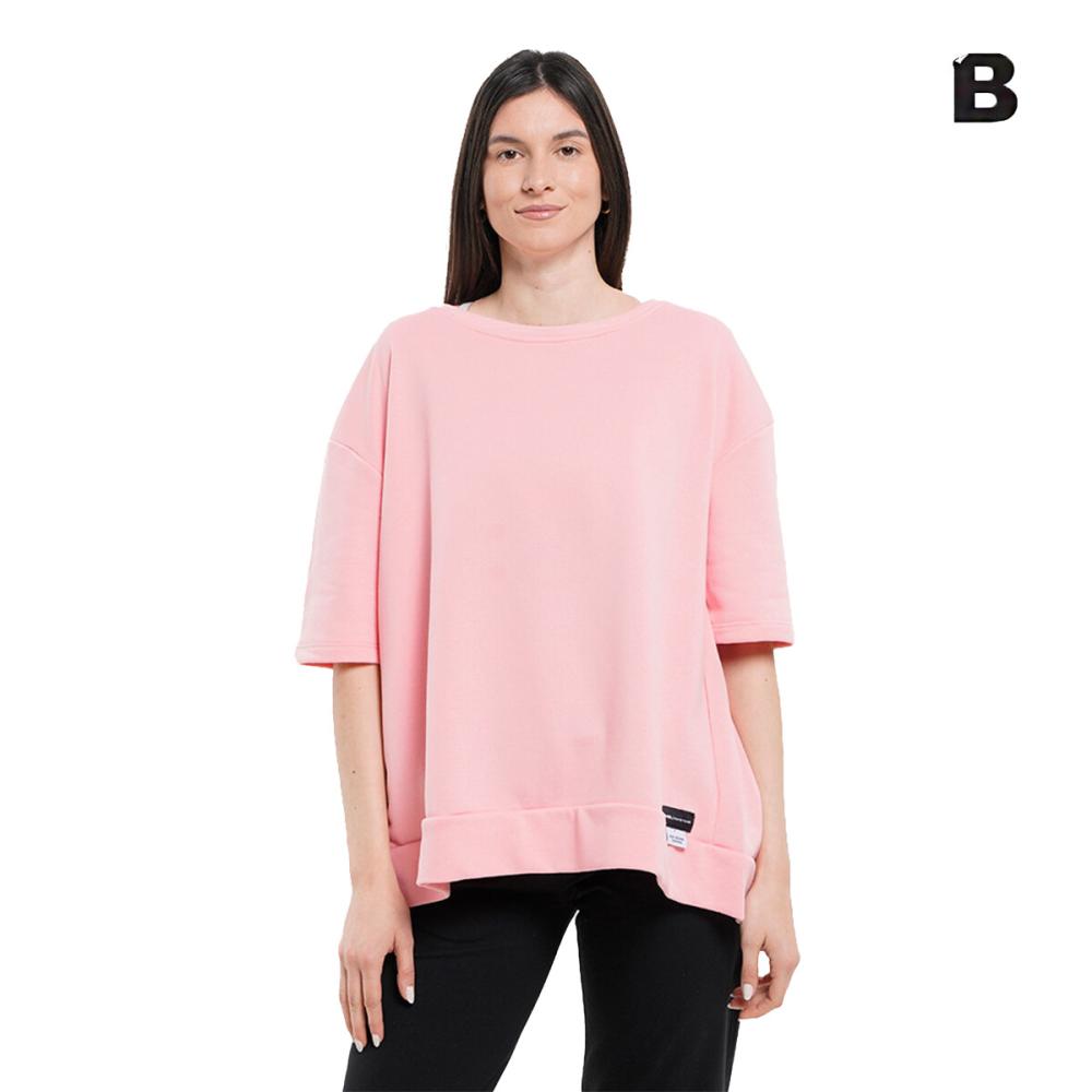 LESS IS MORE CREWNECK CROISÉ BACK