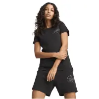 684982 ESS SCRIPT Tee ΜΠΛΟΥΖΑΚΙ ΚΟΝΤΟΜΑΝΙΚΟ PUMA