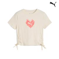 685108 FLAMING LOVE Knotted Tee G ΜΠΛΟΥΖΑΚΙ ΚΟΝΤΟΜΑΝΙΚΟ PUMA