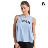 LUMINOUS SLEEVELESS TOP CROISÉ BACK
