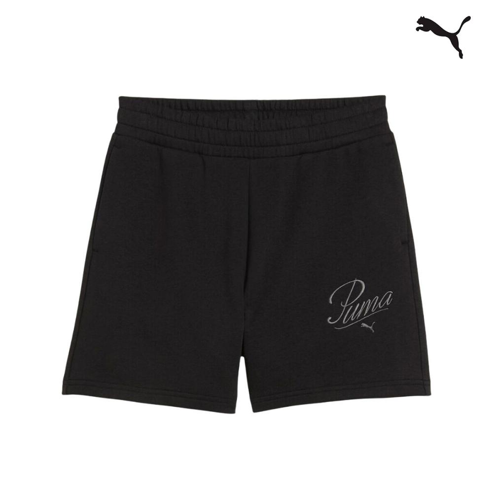684984 ESS SCRIPT High-Waist Shorts 5" ΣΟΡΤ PUMA