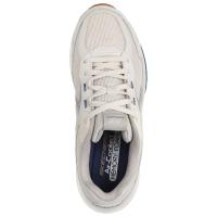 Leather Overlay Mesh Lace Up Sneaker W/ Swan Logo
