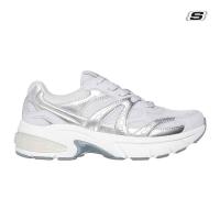 Metallic Duraleather Mesh Lace Up Fashion Sneaker