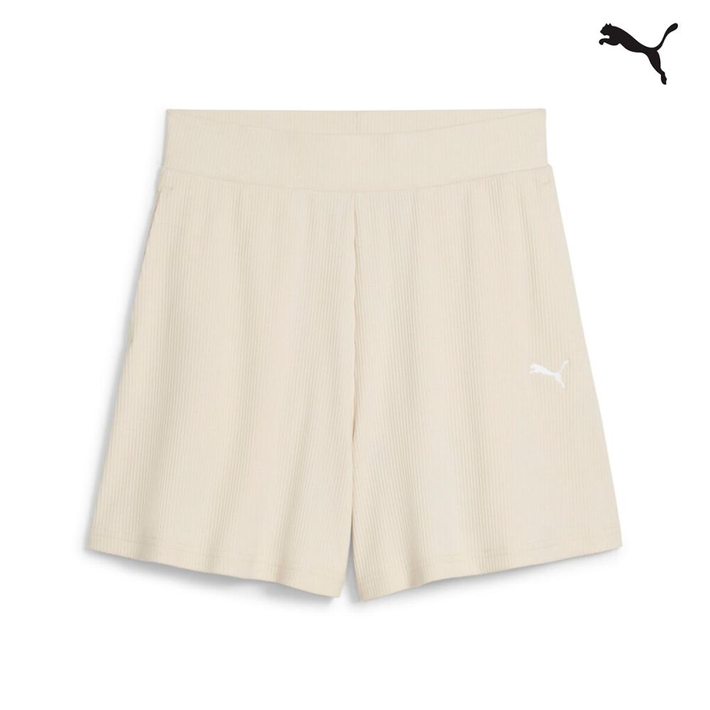 685026 ESS ELEVATED High-Rise Rib Shorts 5" ΣΟΡΤ PUMA