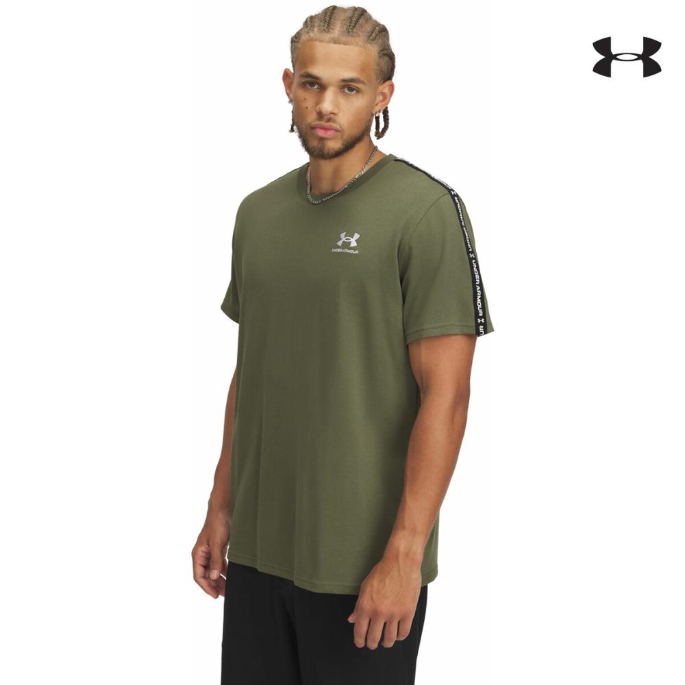 1390300 UA Icon HWT Tee Taping ΜΠΛΟΥΖΑΚΙ ΚΟΝΤΟΜΑΝΙΚΟ UNDER ARMOUR