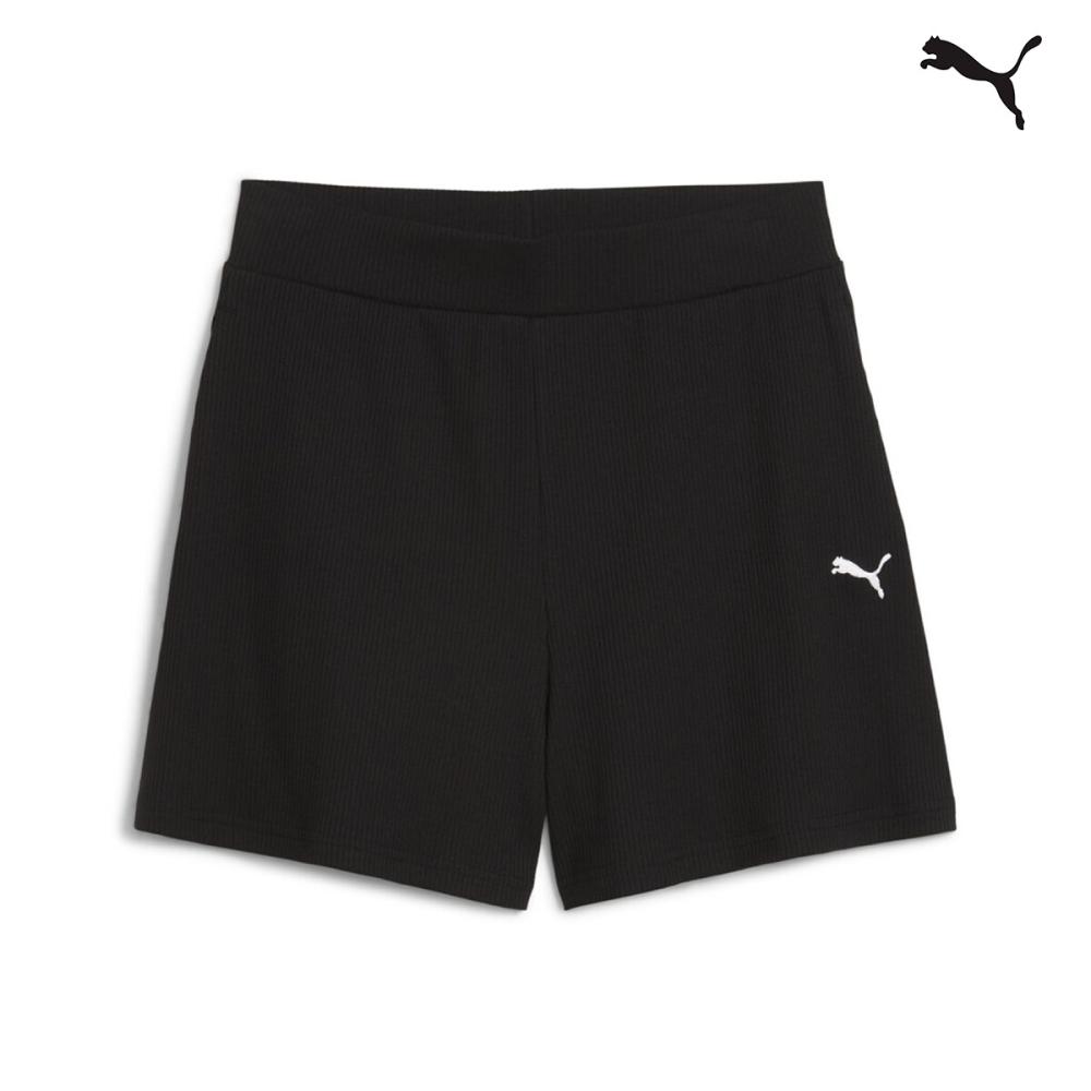 685026 ESS ELEVATED High-Rise Rib Shorts 5" ΣΟΡΤ PUMA