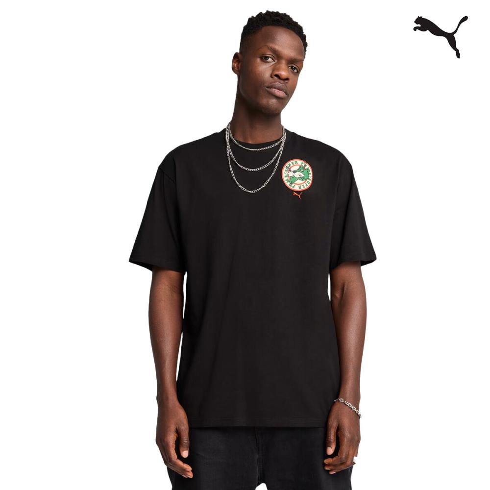 629639 GRAPHICS Super Puma Relaxed Tee ΜΠΛΟΥΖΑΚΙ ΚΟΝΤΟΜΑΝΙΚΟ PUMA