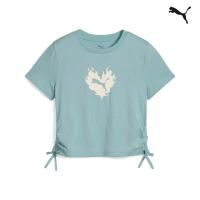 685108 FLAMING LOVE Knotted Tee G ΜΠΛΟΥΖΑΚΙ ΚΟΝΤΟΜΑΝΙΚΟ PUMA