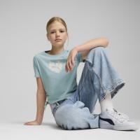 685108 FLAMING LOVE Knotted Tee G ΜΠΛΟΥΖΑΚΙ ΚΟΝΤΟΜΑΝΙΚΟ PUMA