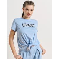 LUMINOUS T-SHIRT SS FRONT TIE