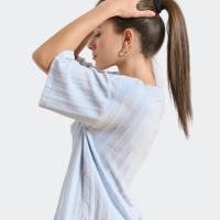 TERRY STRIPES CREWNECK SS SHORT