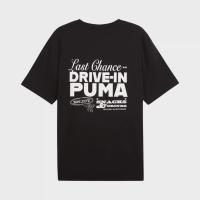 629633 GRAPHICS PUMA Drive-In Relaxed Tee ΜΠΛΟΥΖΑΚΙ ΚΟΝΤΟΜΑΝΙΚΟ PUMA