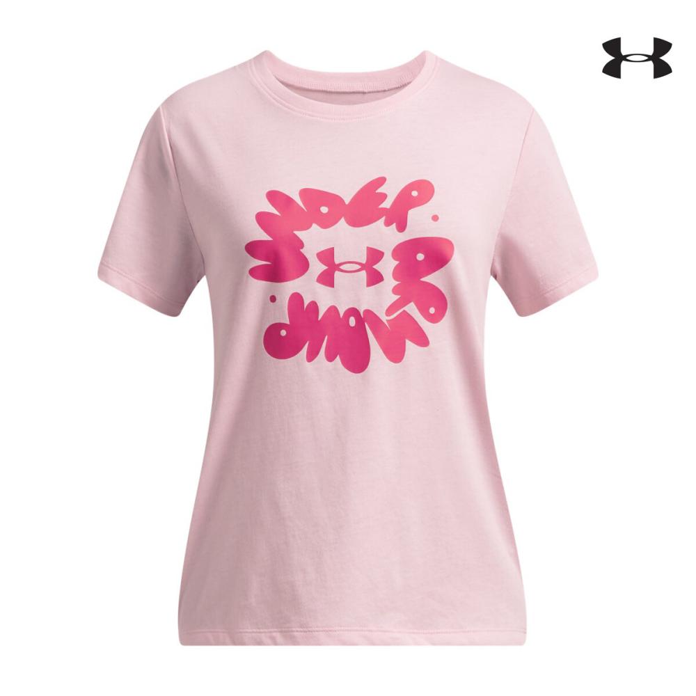 1389765 UA Bubble Wordmark SS ΜΠΛΟΥΖΑΚΙ ΚΟΝΤΟΜΑΝΙΚΟ UNDER ARMOUR