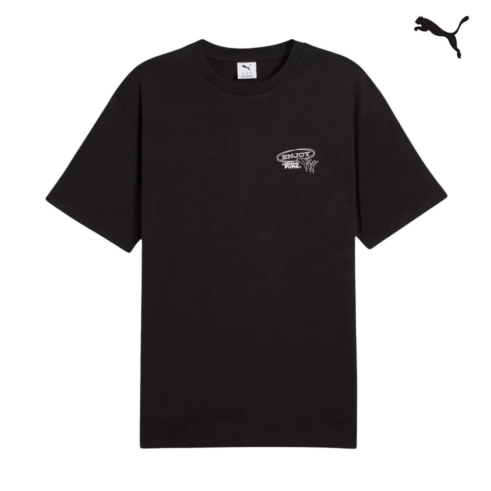 629633 GRAPHICS PUMA Drive-In Relaxed Tee ΜΠΛΟΥΖΑΚΙ ΚΟΝΤΟΜΑΝΙΚΟ PUMA