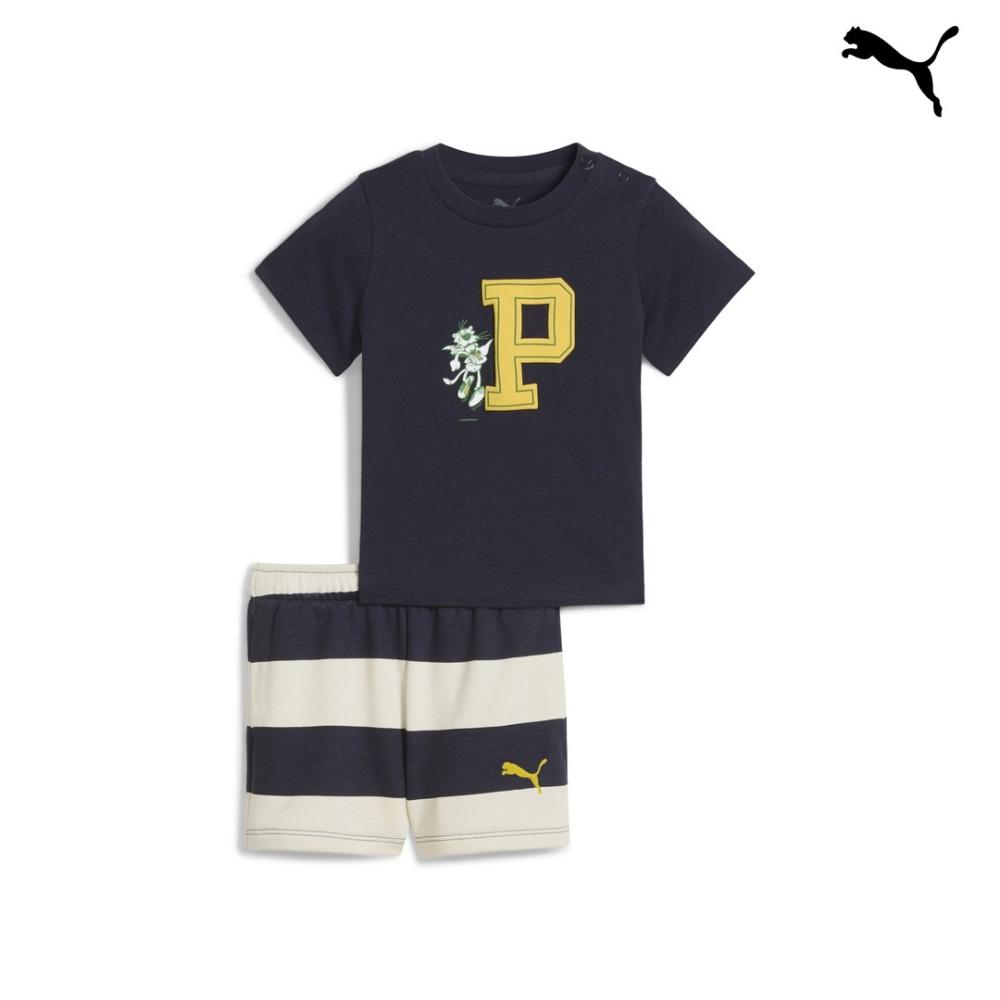 630986 MINICATS SUPER PUMA Tee and Shorts Set INF ΦΟΡΜΑ PUMA