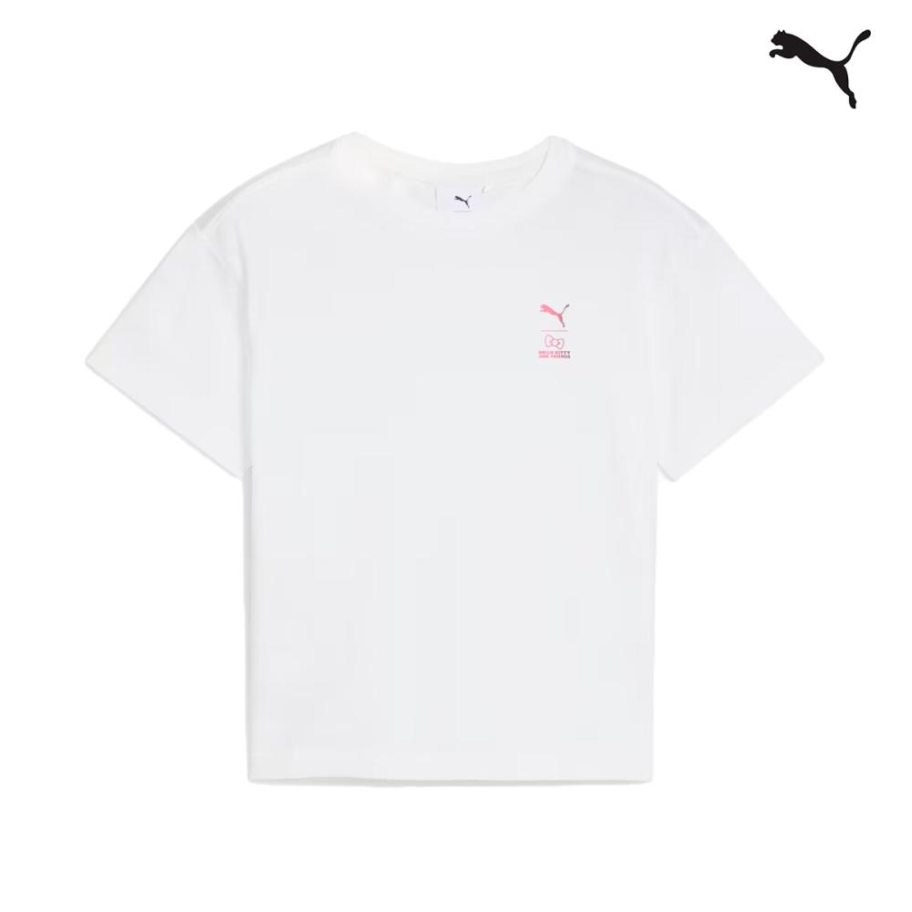 630062 PUMA X HELLO KITTY & FRIENDS Relaxed Graphic Tee ΜΠΛΟΥΖΑΚΙ ΚΟΝΤΟΜΑΝΙΚΟ PUMA