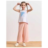 TERRY STRIPES MiniMe  WIDE  LEG CAPRI LONG