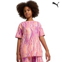 686485 ESS NATURE 2.0 AOP Tee G ΜΠΛΟΥΖΑΚΙ ΚΟΝΤΟΜΑΝΙΚΟ PUMA