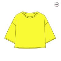 SPOT TEAM WOMEN T-SHIRT Λεμονί