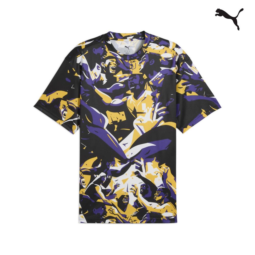 685446 Rival Rage AOP Tee ΜΠΛΟΥΖΑΚΙ ΚΟΝΤΟΜΑΝΙΚΟ PUMA