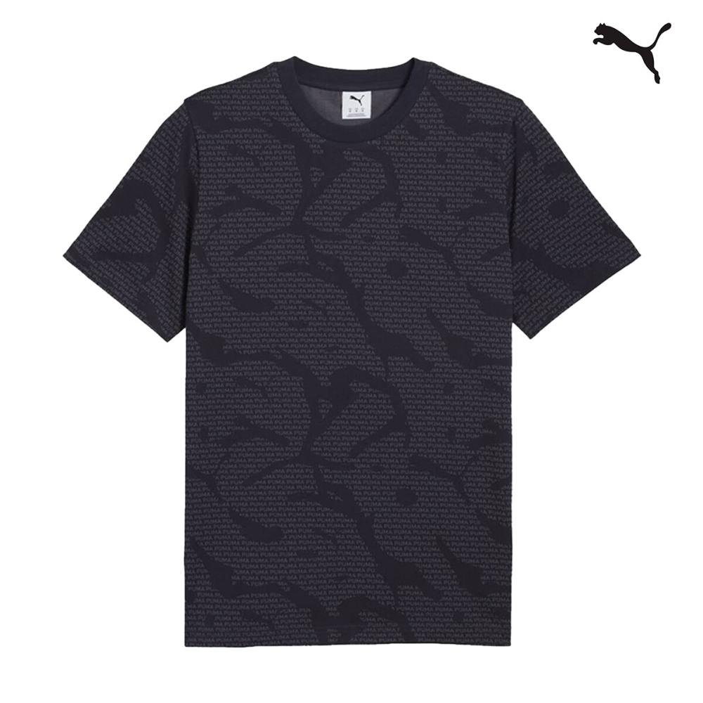 684668 ESS LOGO LAB AOP Tee ΜΠΛΟΥΖΑΚΙ ΚΟΝΤΟΜΑΝΙΚΟ PUMA