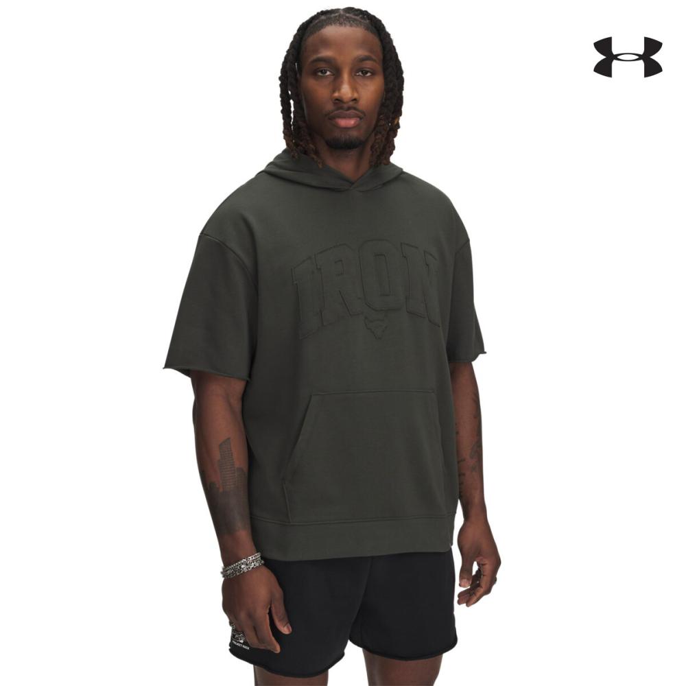 1389952 Pjt Rck SS Terry Hoody ΜΠΛΟΥΖΑ ΜΑΚΡΥΜΑΝΙΚΗ UNDER ARMOUR