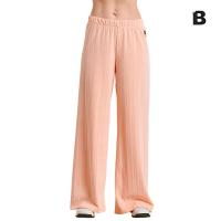 TERRY STRIPES WIDE LEG