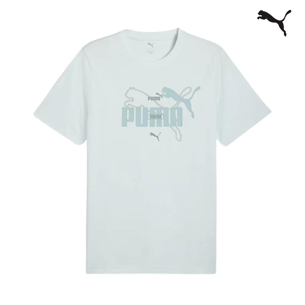 684671 ESS LOGO LAB Summer Tee ΜΠΛΟΥΖΑΚΙ ΚΟΝΤΟΜΑΝΙΚΟ PUMA