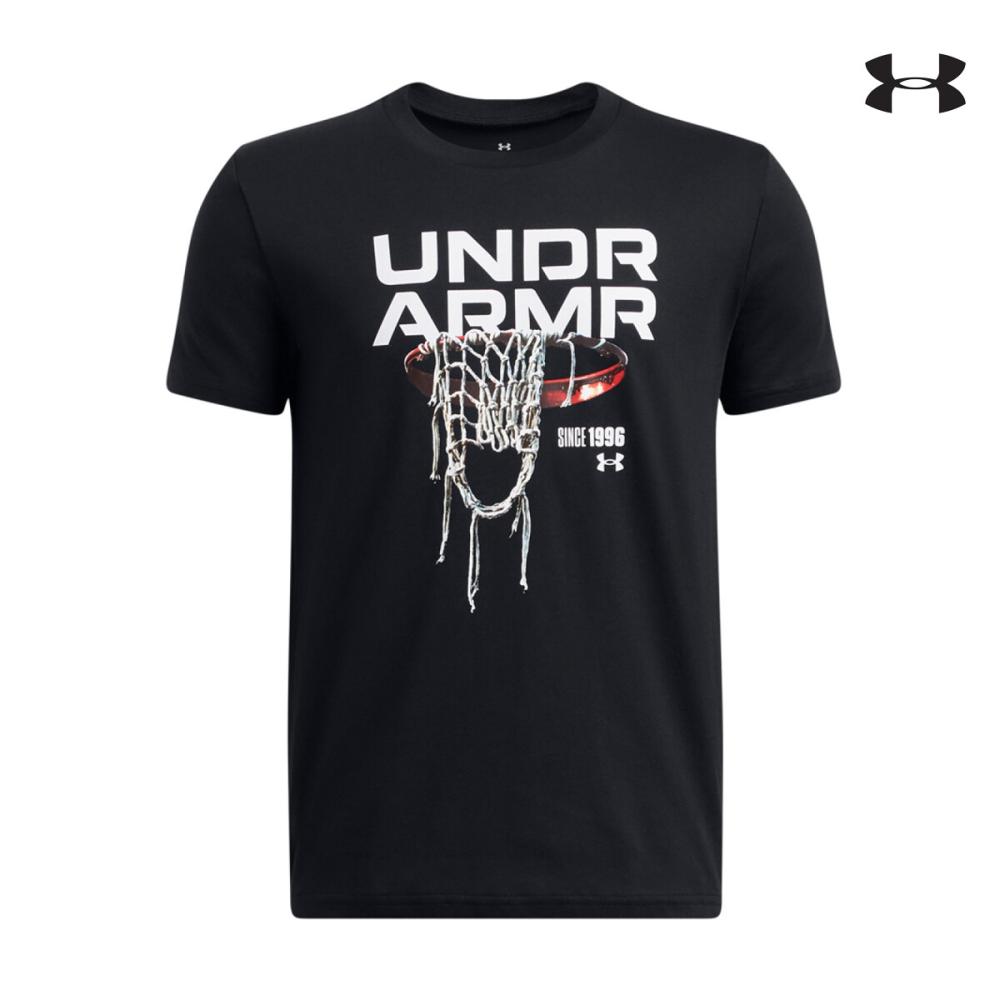1389991 UA B Hoops Net SS ΜΠΛΟΥΖΑΚΙ ΚΟΝΤΟΜΑΝΙΚΟ UNDER ARMOUR