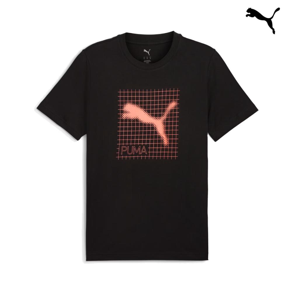 684607 PUMATECH Graphic Tee ΜΠΛΟΥΖΑΚΙ ΚΟΝΤΟΜΑΝΙΚΟ PUMA