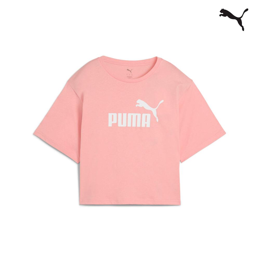 684972 ESS Cropped No. 1 Logo Relaxed Tee ΜΠΛΟΥΖΑΚΙ ΚΟΝΤΟΜΑΝΙΚΟ PUMA
