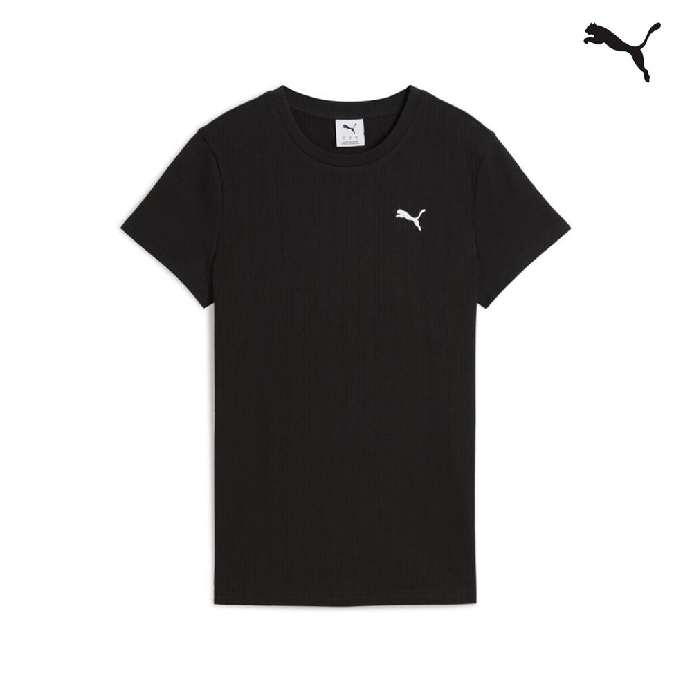 685021 ESS ELEVATED Rib Tee ΜΠΛΟΥΖΑΚΙ ΚΟΝΤΟΜΑΝΙΚΟ PUMA