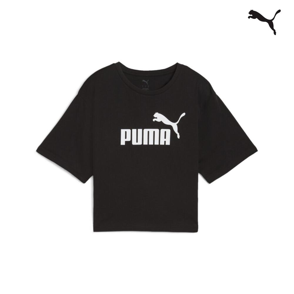 684972 ESS Cropped No. 1 Logo Relaxed Tee ΜΠΛΟΥΖΑΚΙ ΚΟΝΤΟΜΑΝΙΚΟ PUMA
