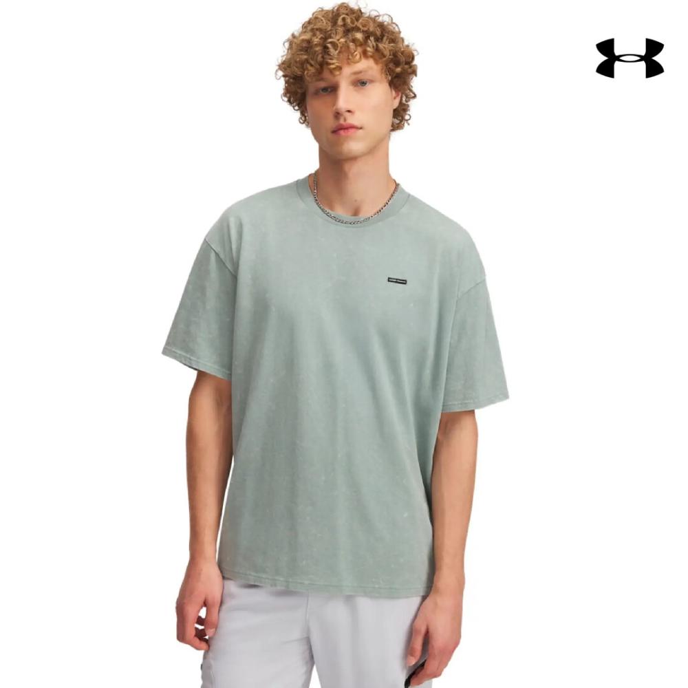1389147 UA M HW OS LOGO WASH SS ΜΠΛΟΥΖΑΚΙ ΚΟΝΤΟΜΑΝΙΚΟ UNDER ARMOUR