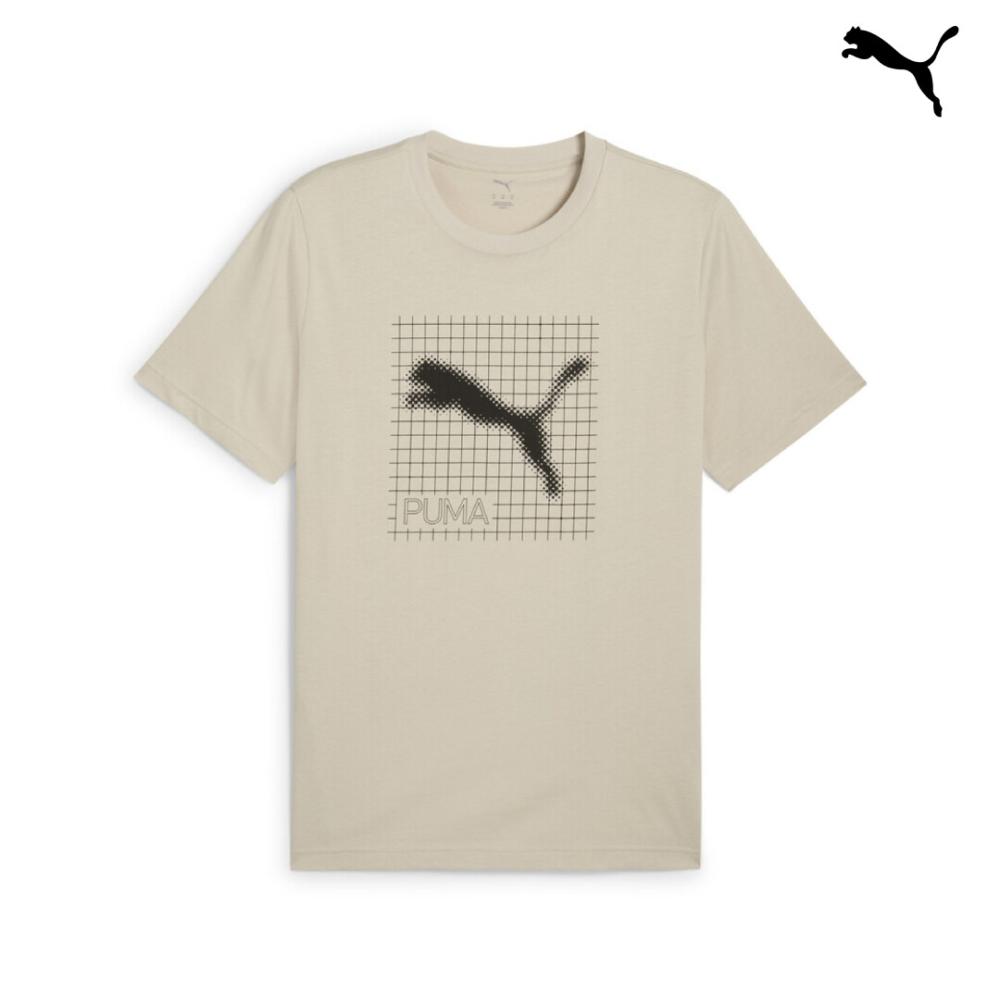 684607 PUMATECH Graphic Tee ΜΠΛΟΥΖΑΚΙ ΚΟΝΤΟΜΑΝΙΚΟ PUMA