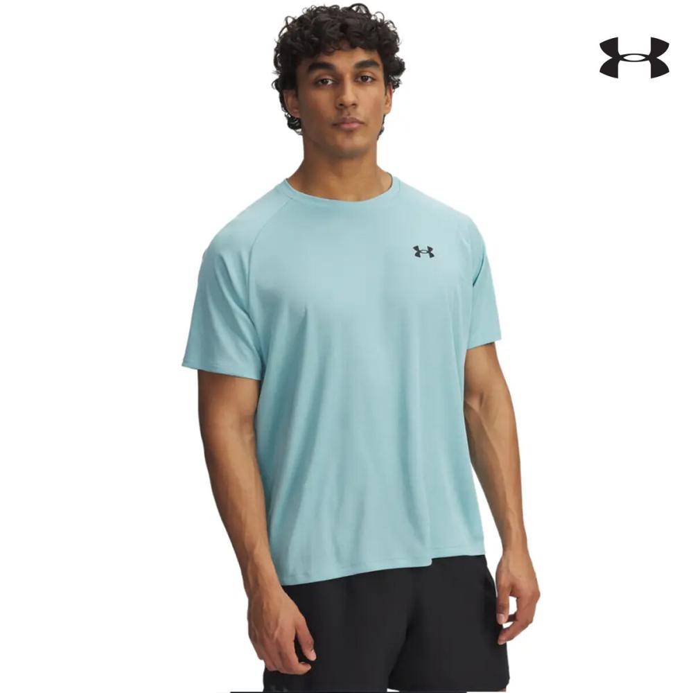 1382796 UA Tech Textured SS ΜΠΛΟΥΖΑΚΙ ΚΟΝΤΟΜΑΝΙΚΟ UNDER ARMOUR