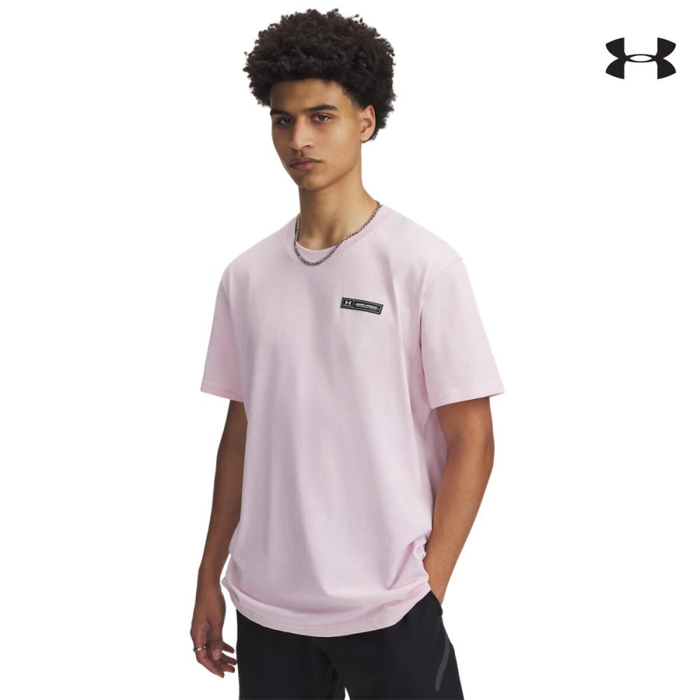 1382831 UA HW ARMOUR LABEL SS ΜΠΛΟΥΖΑΚΙ ΚΟΝΤΟΜΑΝΙΚΟ UNDER ARMOUR