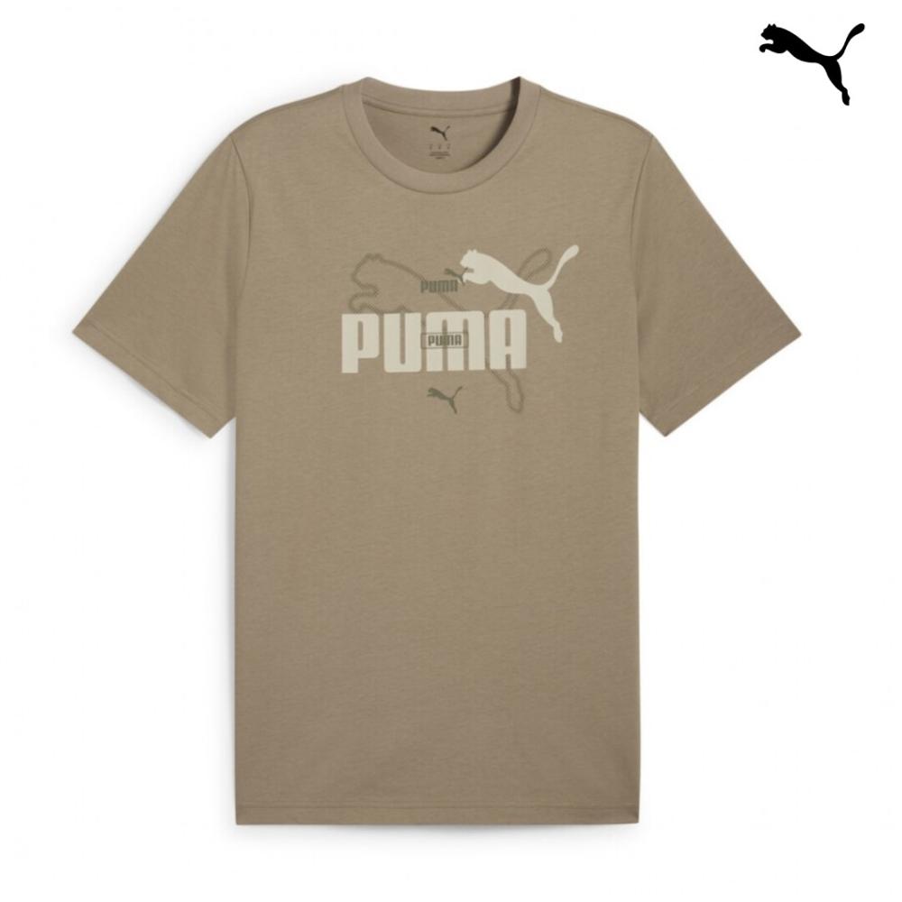 684671 ESS LOGO LAB Summer Tee ΜΠΛΟΥΖΑΚΙ ΚΟΝΤΟΜΑΝΙΚΟ PUMA